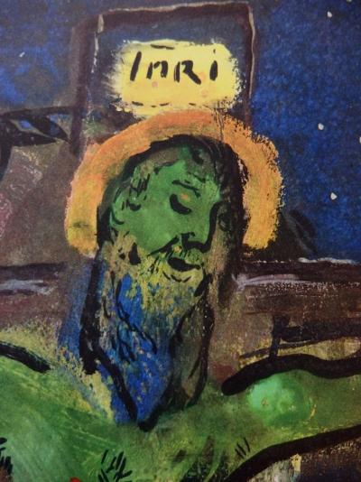 Marc CHAGALL (d’après) - Christ, Lithographie 2