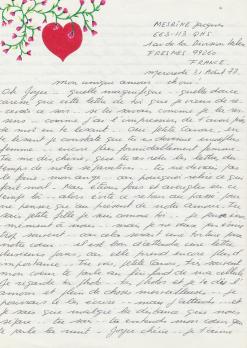 MESRINE Lettre à sa maîtresse 2