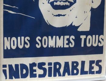 Mai 68 : Nous sommes tous indésirables,  Affiche originale d’époque 2