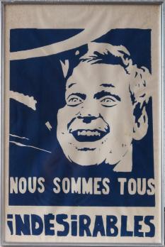 Mai 68 : Nous sommes tous indésirables,  Affiche originale d’époque 2