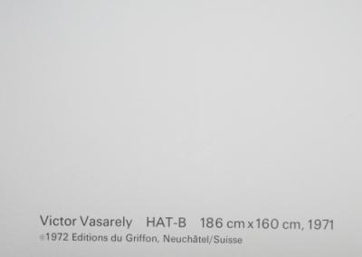 Victor VASARELY (d’après) - Progression 1, HAT B - 1972 - Héliogravure 2