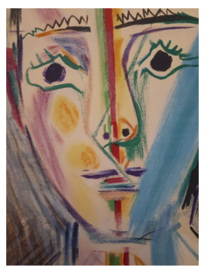 Pablo PICASSO (d’après): Homme en marinière, Lithographie Signée 2