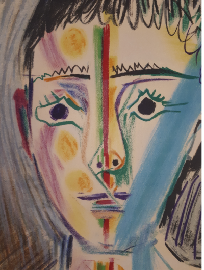 Pablo PICASSO (d’après): Homme en marinière, Lithographie Signée 2