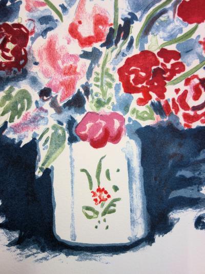 Kees VAN DONGEN - Bouquet de fleurs, Lithographie 2