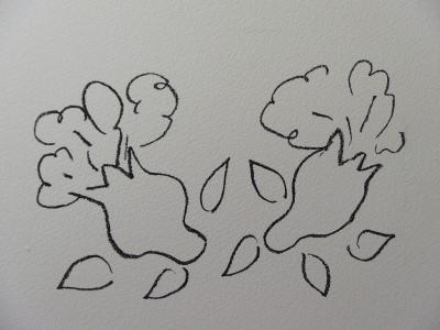 Henri MATISSE : Etude pour le livre 