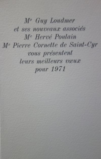 Edouard PIGNON : Les amateurs d'art, 1971 - Lithographie originale signée 2