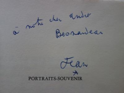 Jean COCTEAU : Le chat, Dessin original signé (1955) 2