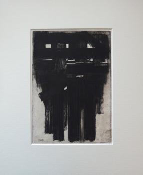 Pierre Soulages : Eau-forte III, Eau-forte originale, signée - 1956 2