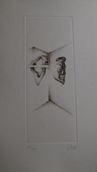 Fred DEUX - Gris 6, 1978 - Gravure originale signée au crayon 2