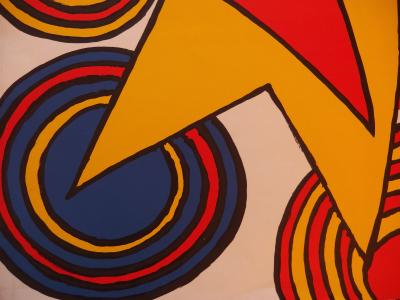 Alexander CALDER : Composition 1973, Lithographie originale 2
