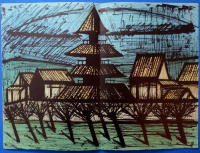 Bernard Buffet : Le Voyage au Japon, 24 lithographies originales - Signé 2