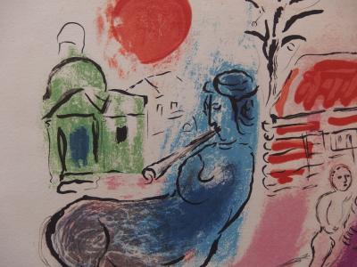 Marc CHAGALL : Maternité au Centaure, Lithographie originale signée - 1957 2