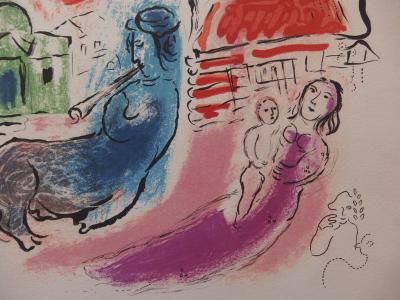Marc CHAGALL : Maternité au Centaure, Lithographie originale signée - 1957 2