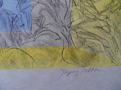 Jacques Villon : Les Dieux de l’Olympe, lithographie originale, signée 2