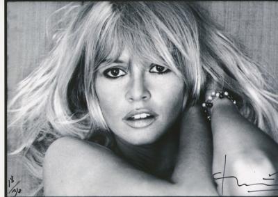 Bert STERN - Brigitte Bardot. Saint Tropez, Signed photograph 2