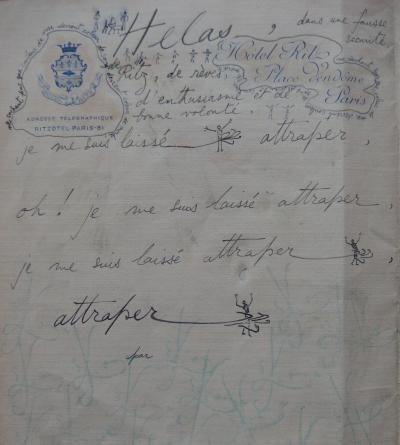 Salvador Dali : Etude pour les crânes de Zurbaran, Dessin original signé 2