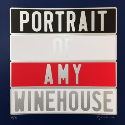 Joel DUCORROY - Amy Winehouse, 2012 - Sérigraphie signée 2