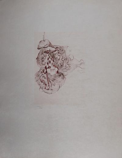 Hans BELLMER - Rêve surréaliste, Gravure originale, Signée 2