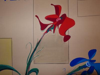 Jean-Luc GAILLET : Floralies Internationales, 1964 - Gouache originale 2