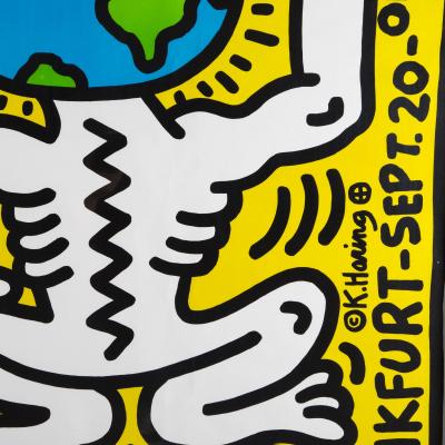 Keith Haring: Theater Der Welt, 1985 - Serigrafia originale firmata 2