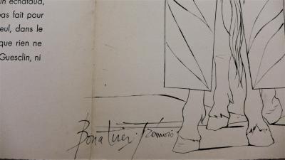 Pierre-Yves Trémois - Sienne, Soldat - pointe-sèche signée à la main 2