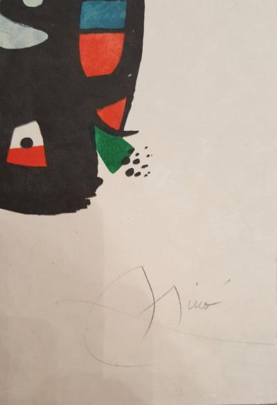 Joan MIRO - Mélodie Acide - Lithographie originale signée et numérotée 2