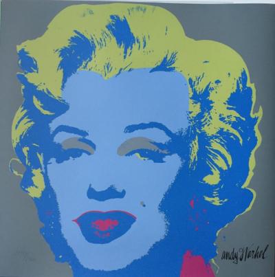 Lithographie Andy Warhol - Marylin Monroe 2