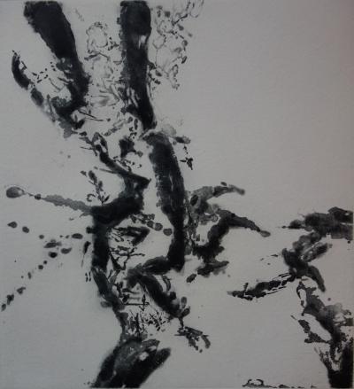 Zao WOU-KI - Composition abstraite, 1996 - Gravure originale à l’aquatinte 2