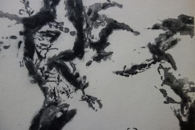 Zao WOU-KI - Composition abstraite, 1996 - Gravure originale à l’aquatinte 2