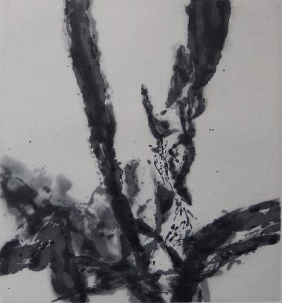 Zao WOU-KI : Composition abstraite, 1996 - Gravure originale signée 2