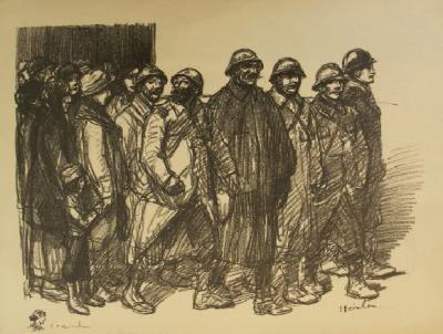 Théophile Alexandre STEINLEN - A bientôt pour de bon!, lithographie 2