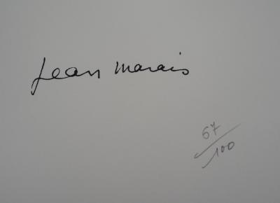 Jean MARAIS - L’ange à l’étoile - Lithographie signée 2