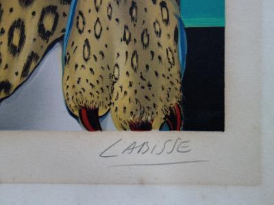 Félix LABISSE : La Chaseresse, Lithographie originale Signée 2