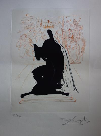 Salvador DALI - Le Roi d’Aragon - Gravure originale signée 2