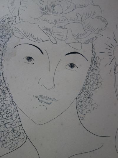 Man Ray : Anna : Fleur de lumière, Gravure originale signée 2