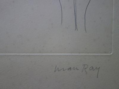 Man Ray : Anna : Fleur de lumière, Gravure originale signée 2