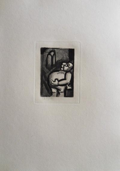 Georges Rouault : Un drôle de petit homme - Gravure originale signée 2