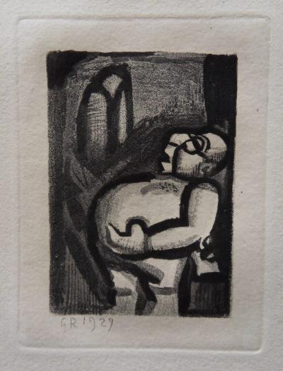 Georges Rouault : Un drôle de petit homme - Gravure originale signée 2