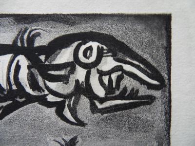 Georges Rouault : Animal fantastique - Gravure originale signée 2