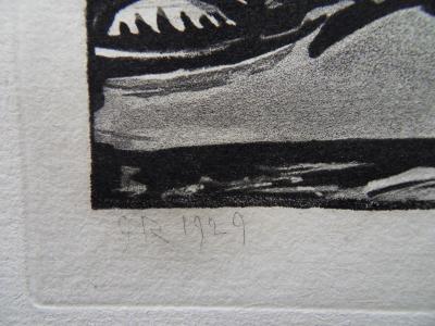 Georges Rouault : Animal fantastique - Gravure originale signée 2
