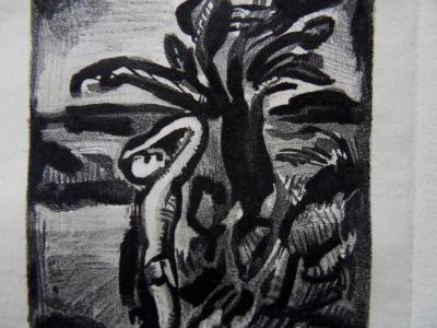 Georges Rouault : Cueilleur de fruits - Gravure originale signée 2