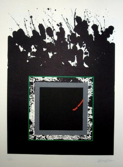 Cesar LOPEZ OSORNIO - La otra geometria 13 - Lithographie signée 1994 2
