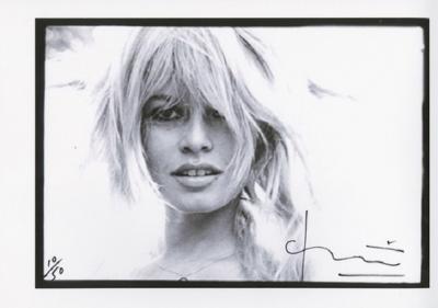 Bert STERN  - Brigitte Bardot, 2009 - Signed  photograph 2