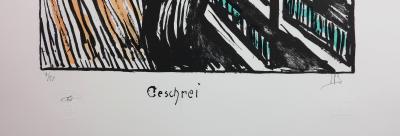 Edvard MUNCH (d’aprè) -  Le Cri 1895 - Lithographie 2