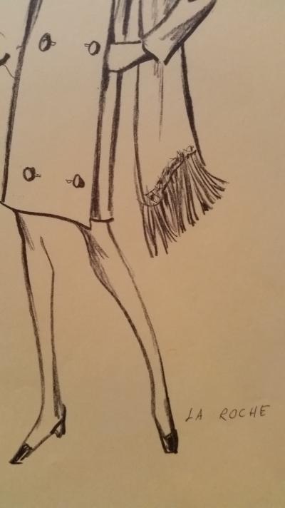 Guy LAROCHE - Croquis veste - Eggshell wool 2