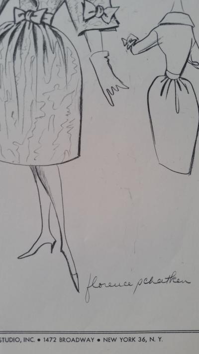 Florence Schatken - Croquis robe 2