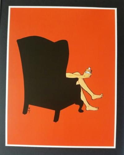 René Gruau(d'après) - Dior - Eau Sauvage 2