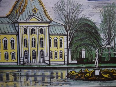 Bernard BUFFET : Saint Pétersbourg - Affiche originale signée au feutre 2