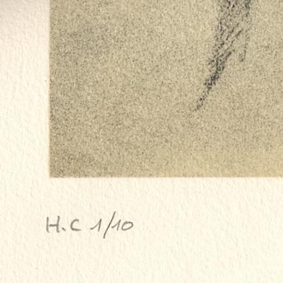 BALTHUS - Lithographie signée et numérotée 1/10 - Jeune Fille Lisant 2