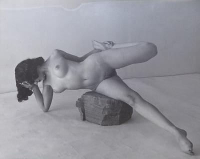 André DE DIENES - Nude, 1960,  Tirage argentique 2